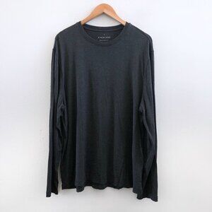 EVERLANE Rayon‎ Wool Blend Long Sleeve T-Shirt XXL SIze